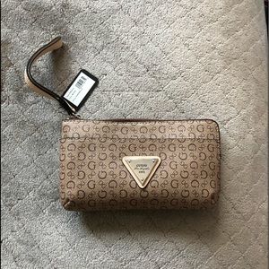 Guess Mocha Wristlet